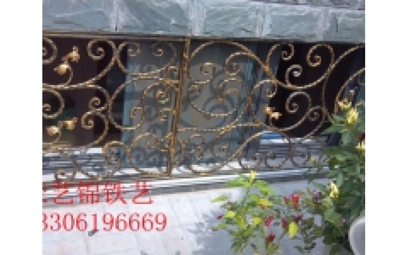 鐵藝護欄效果圖