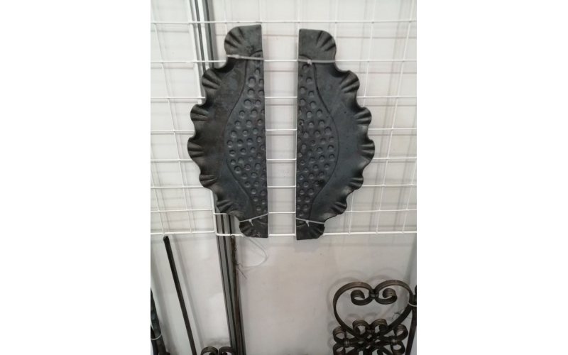 Wrought iron gate fittings