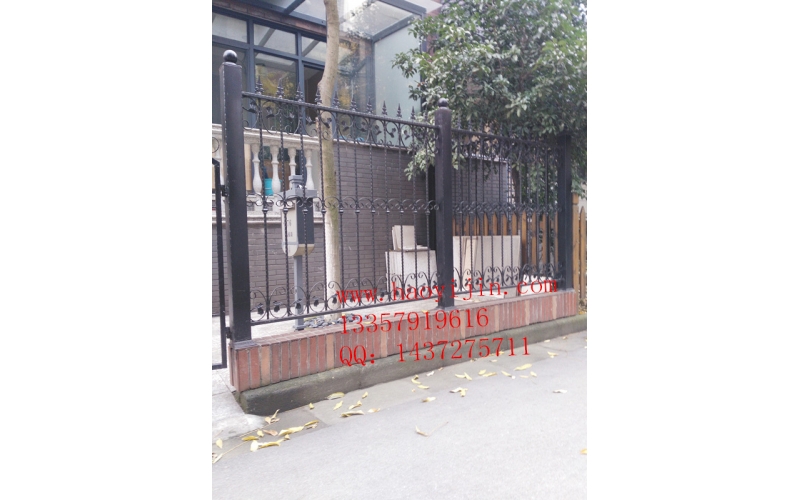 Iron art enclosures
