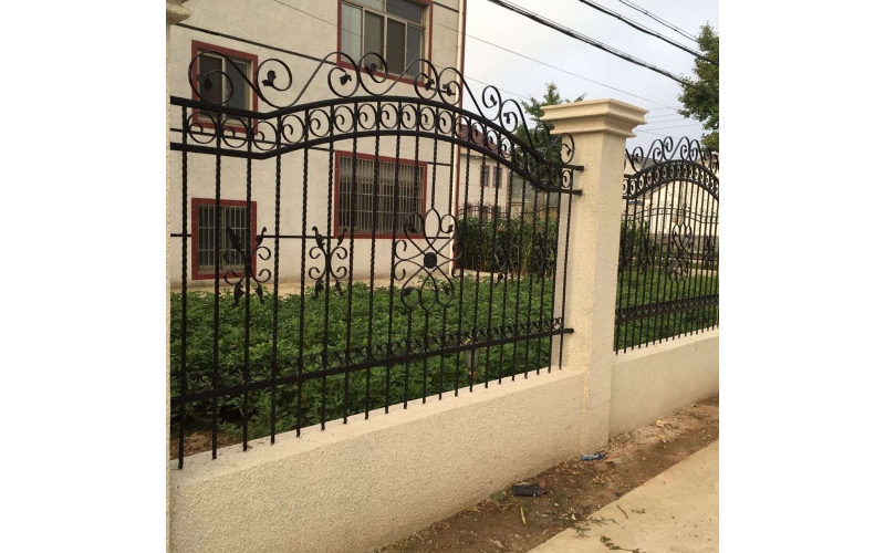Iron art enclosures
