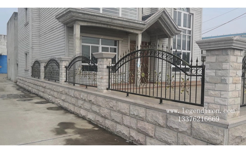 Iron art enclosures