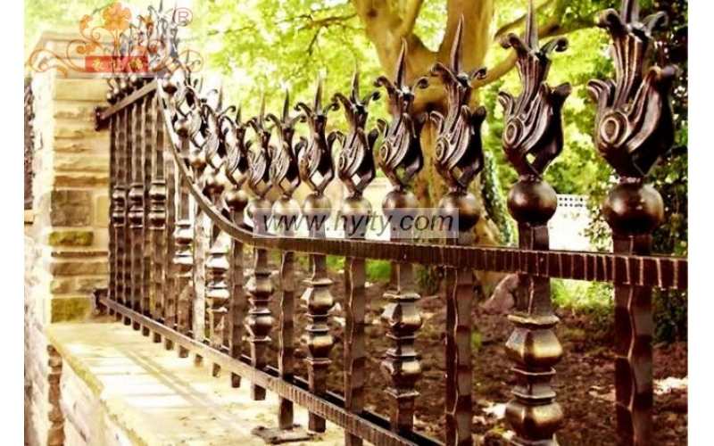 Iron art enclosures