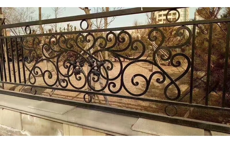 Iron art enclosures